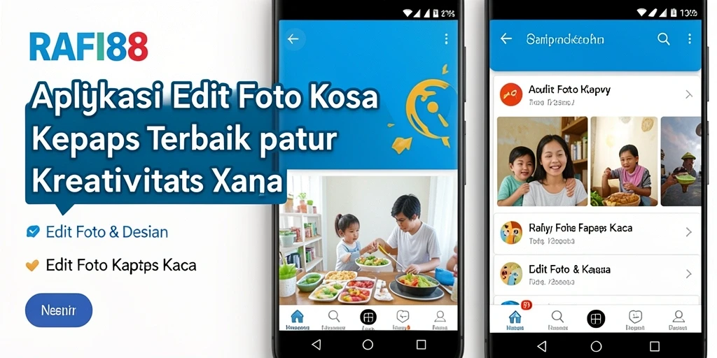 Tampilan antarmuka aplikasi RAFI88 untuk Edit Foto Kertas Kaca yang inovatif.